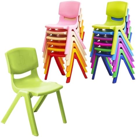 12Pcs Stackable School Chairs