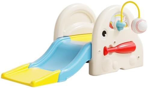 5 in 1 Toddler Slide Outdoor and Indoor, Kids Slide for Toddlers 1-3 …
