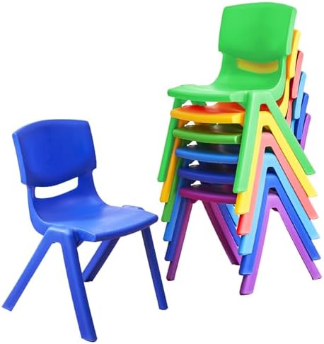 6Pcs Stackable School Chairs