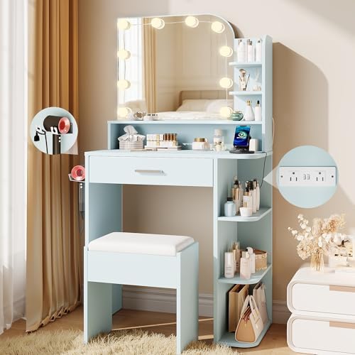 Blue Vanity