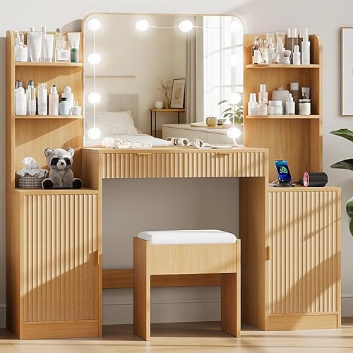 Fluted Vanity