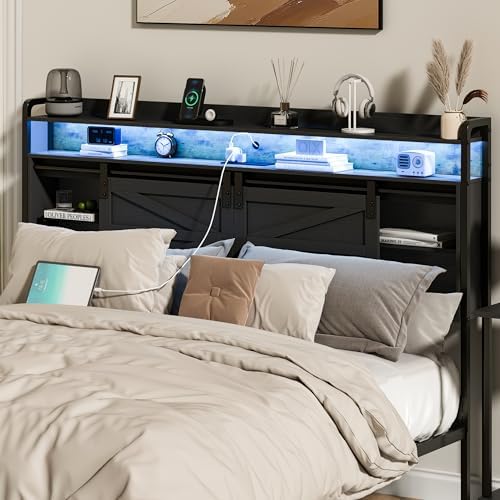 Headboard King Size with Storage
