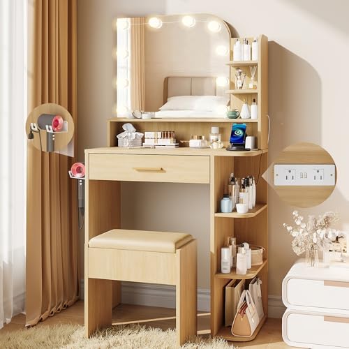 Oak Vanity