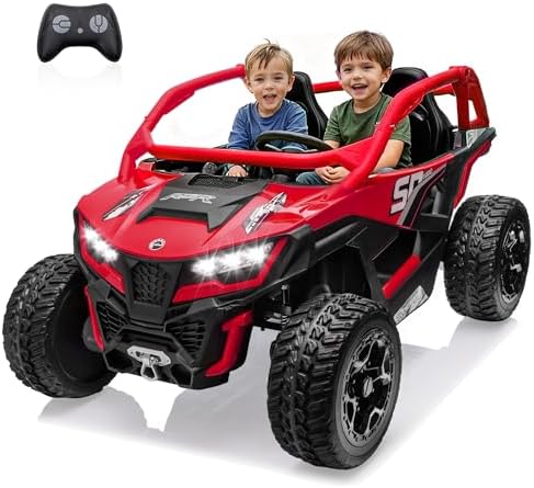 XL 24V 10AH Ride on Toys for Big Kids Real 2-Seater